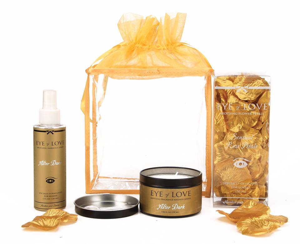 Eye of Love products now available at Cindie's Set the mood in 5 minutes